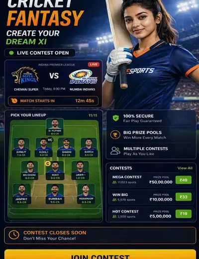 Deunoposte88 (deunoposte 88) fantasy cricket & matchday visual 3